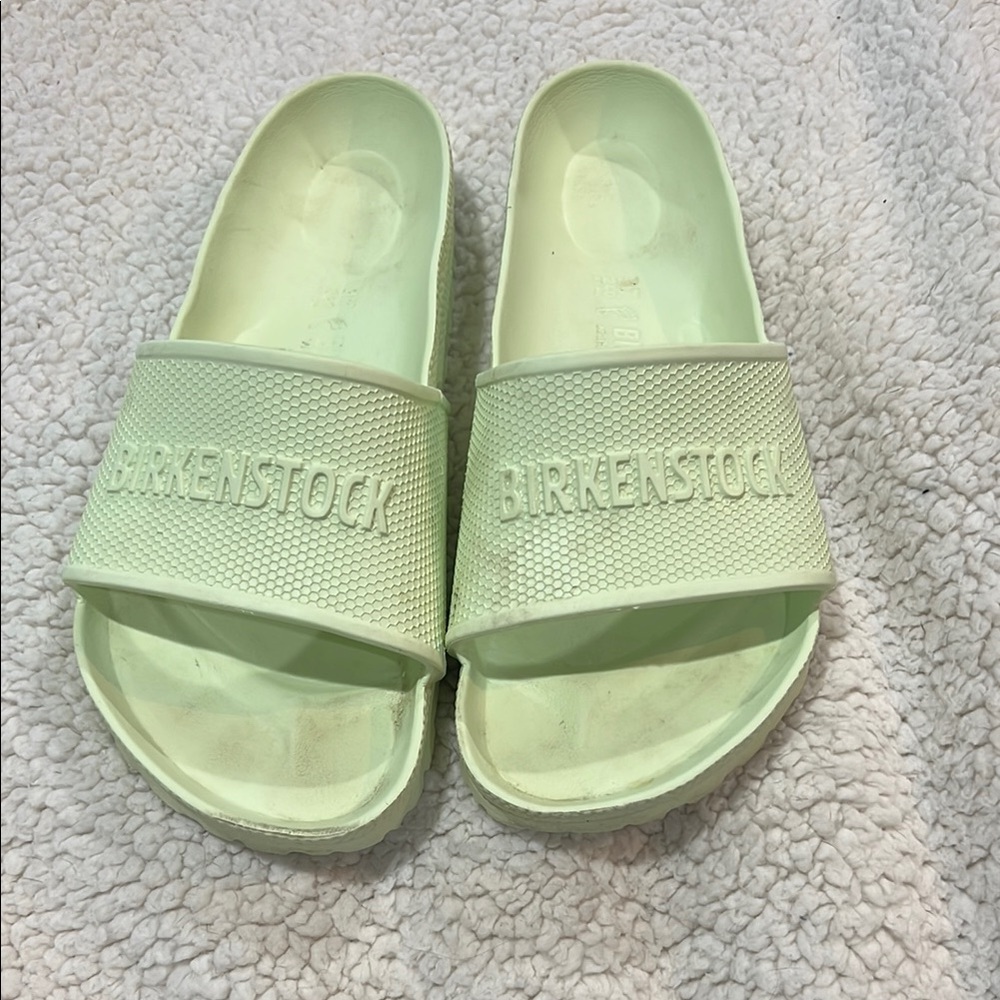 Birkenstock Barbados Sandals Green Size 37